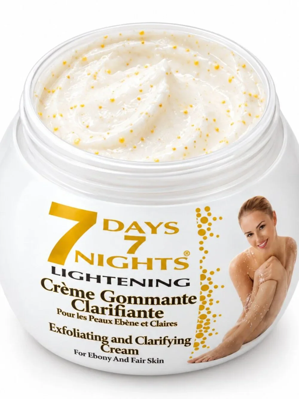 7 Days 7 Nights Lightening Exfoliating & Clarifying Cream Skin Care 300g
